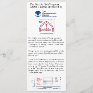 Mat-Su Grief Support Group Advertisement  Invitation
