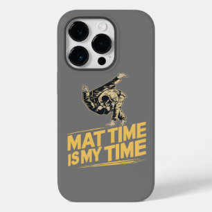 Mat Time is My Time Jiu Jitsu Mat Mastery BJJ Case-Mate iPhone 14 Pro Case