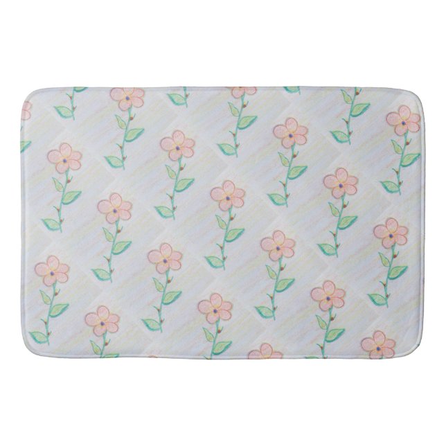 Mat With Tiny Blooms (Front)