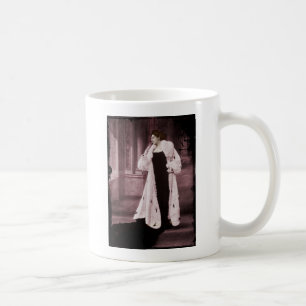 Mata Hari In White Fur Coat Coffee Mug