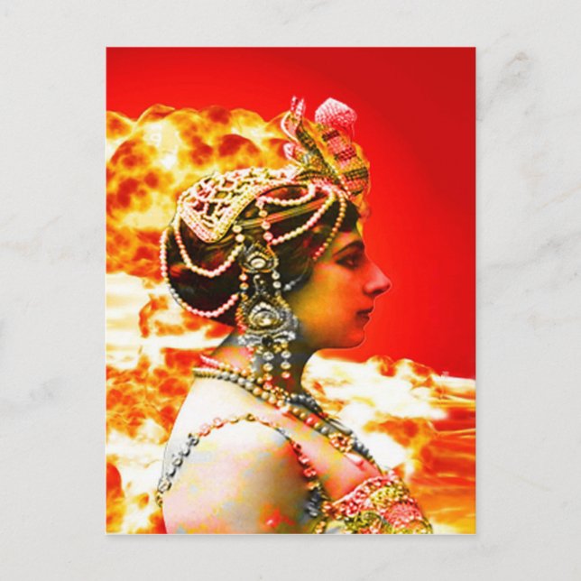 Mata Hari Postcard (Front)