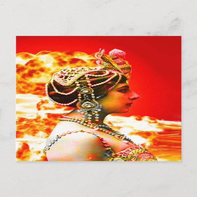Mata Hari Postcard (Front)