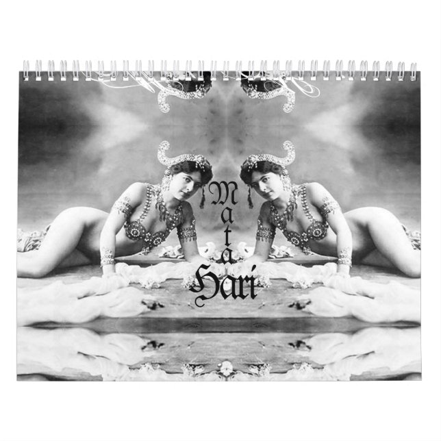 Mata Hari - Vintage Calendar (Cover)