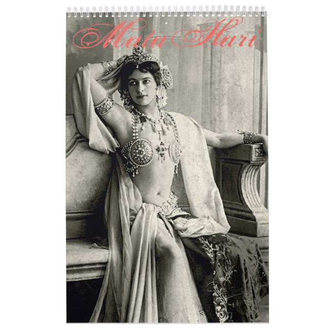 Mata Hari - Vintage Calendar (Cover)