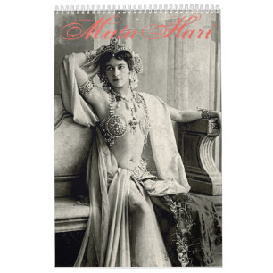 Mata Hari – Vintage  Calendar