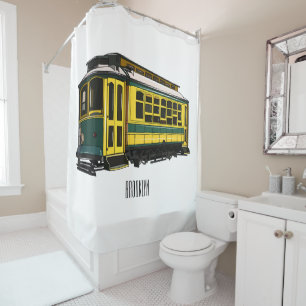 Mata trolley cartoon illustration