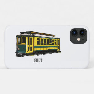 Mata trolley cartoon illustration iPhone 11 case