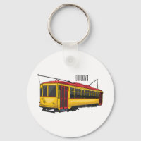 Mata trolley cartoon illustration