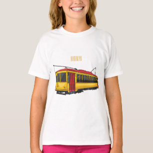 Mata trolley cartoon illustration T-Shirt