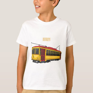 Mata trolley cartoon illustration T-Shirt