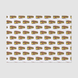 Mata trolley cartoon illustration tissue paper