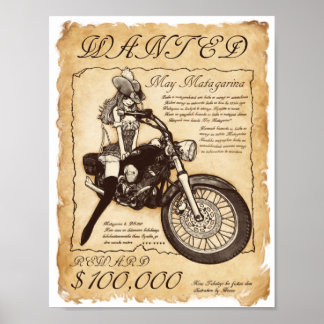 MATAGARINA~手 配 書 ポ タ POSTER