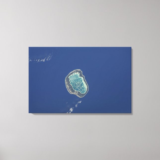 Mataiva Atoll, Tuamotu Archipelago Canvas Print (Front)