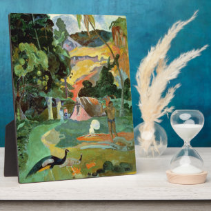 Matamoe or, Landscape with Peacocks, 1892 Plaque
