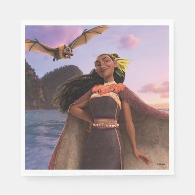 Matangi and Peka Napkin (Front)