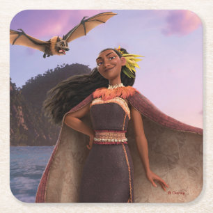 Matangi and Peka Square Paper Coaster