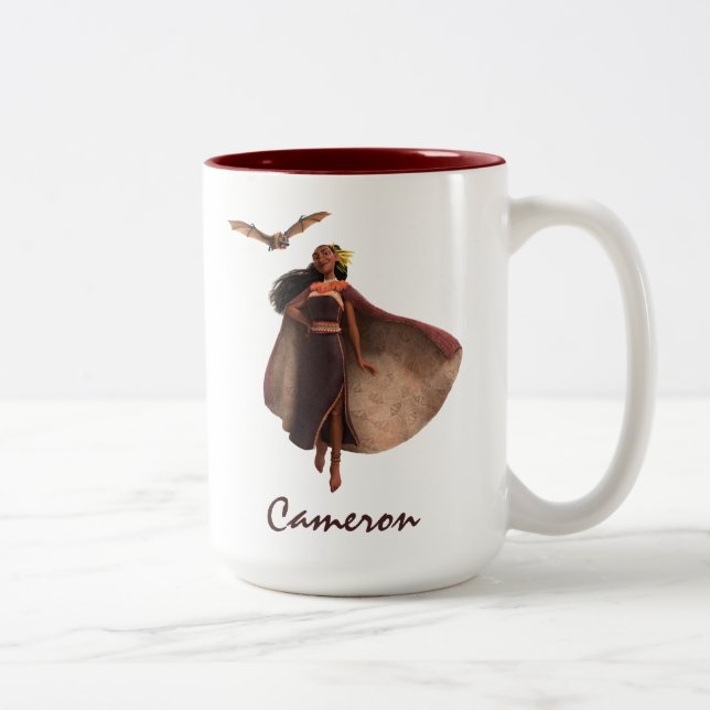 Matangi and Peka Two-Tone Coffee Mug (Right)