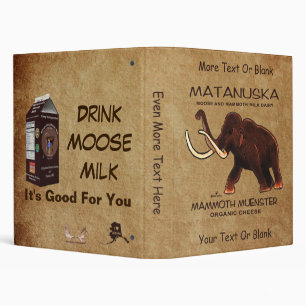 Matanuska Mammoth Muenster Cheese Binder