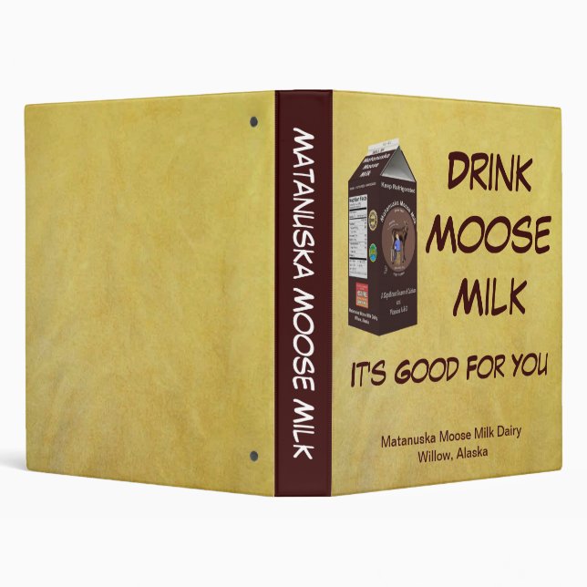 Matanuska Moose Milk Binder (Background)