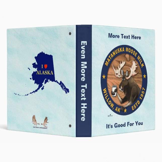 Matanuska Moose Milk Binder (Background)