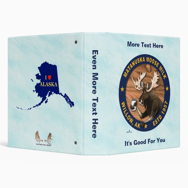 Matanuska Moose Milk Binder (Background)