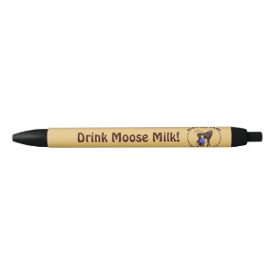 Matanuska Moose Milk Black Ink Pen