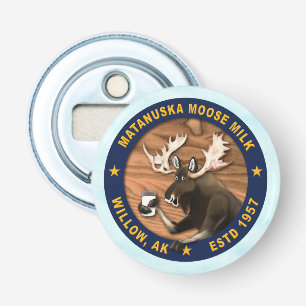 Matanuska Moose Milk Bottle Opener