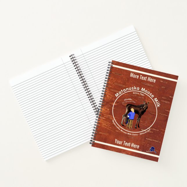 Matanuska Moose Milk Notebook (Inside)