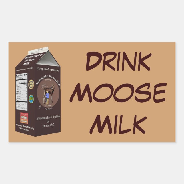 Matanuska Moose Milk Sticker (Front)