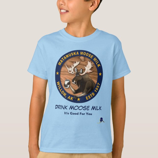 Matanuska Moose Milk T-Shirt (Front)