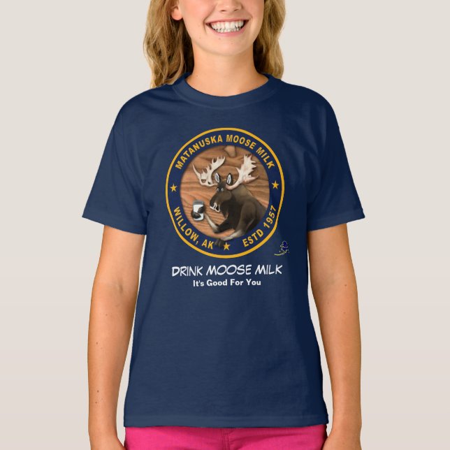 Matanuska Moose Milk T-Shirt (Front)