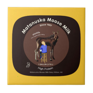 Matanuska Moose Milk Tile