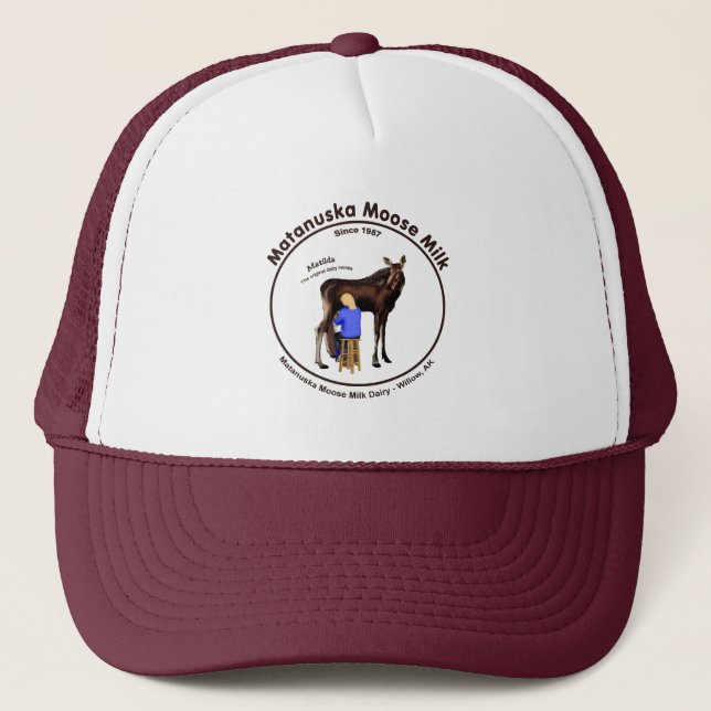 Matanuska Moose Milk Trucker Hat (Front)
