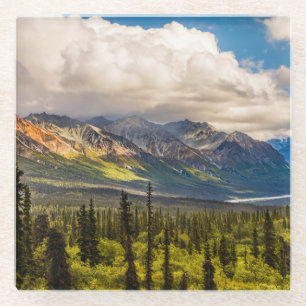 Matanuska valley, southcentral Alaska #2 Glass Coaster