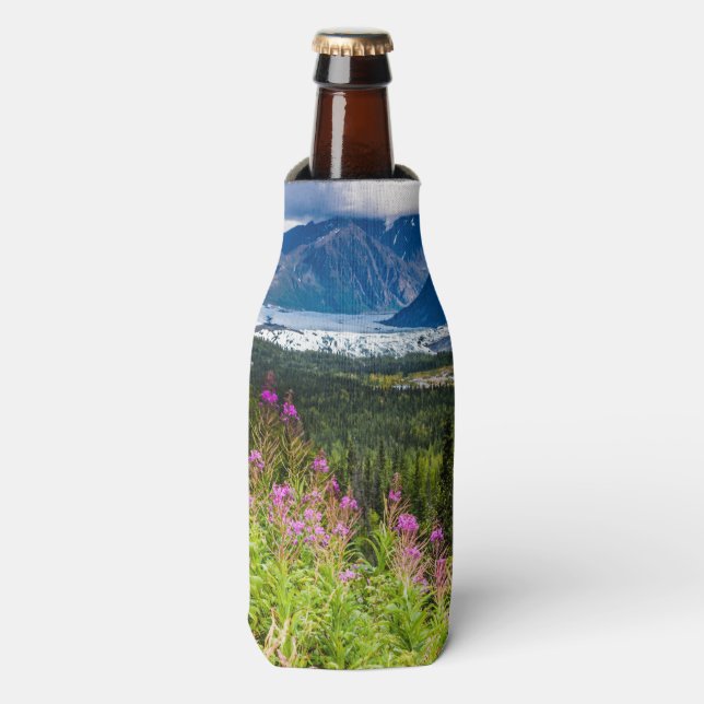 Matanuska Valley, Southcentral Alaska Bottle Cooler (Bottle Front)