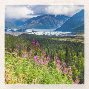 Matanuska Valley, Southcentral Alaska Glass Coaster