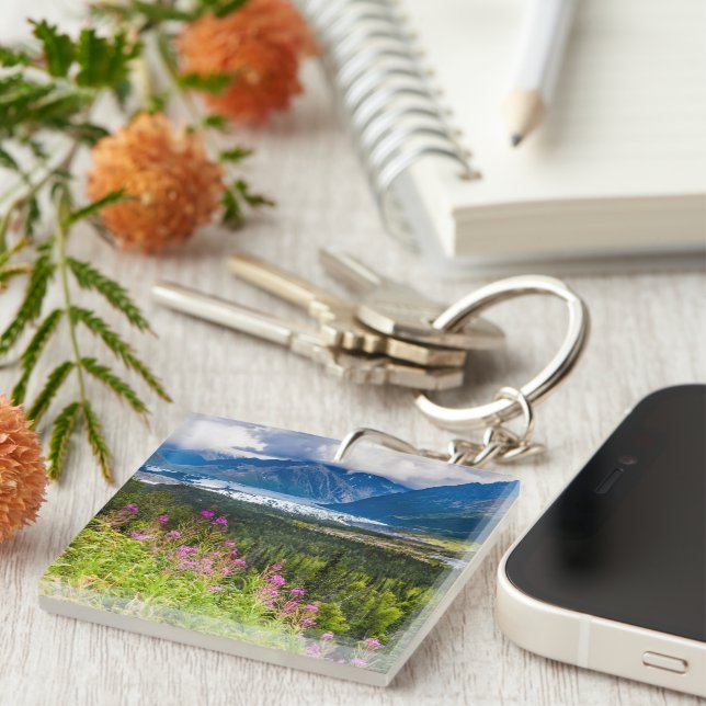 Matanuska Valley, Southcentral Alaska Keychain (Front Right)