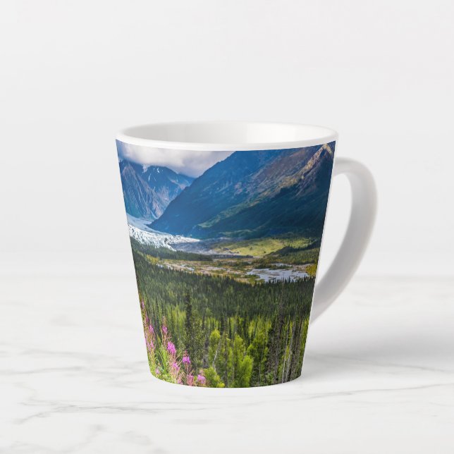 Matanuska Valley, Southcentral Alaska Latte Mug (Right Angle)