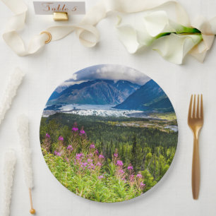 Matanuska Valley, Southcentral Alaska Paper Plate
