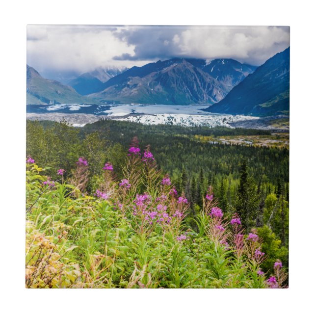 Matanuska Valley, Southcentral Alaska Tile (Front)