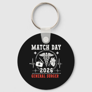 Match Day 2026 General Surgery Medical School Keychain