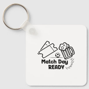 Match Day Ready Keychain