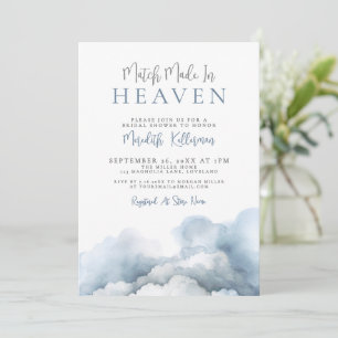 Match Made In Heaven Bridal Shower Invitation