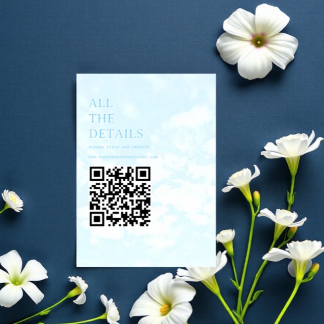 Match Made In Heaven Wedding Details  Enclosure Card (Creator Uploaded)