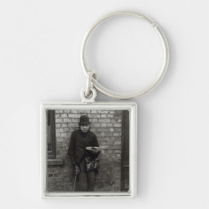 Match-Seller. c.1900 Keychain