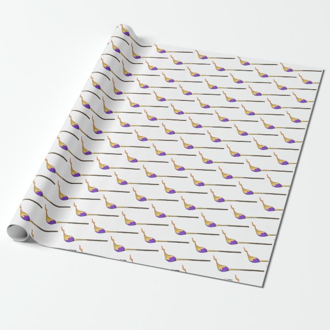Match Stick Wrapping Paper (Unrolled)
