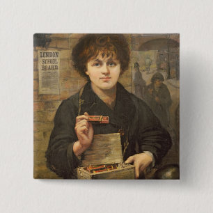 Match Vendor 2 Inch Square Button