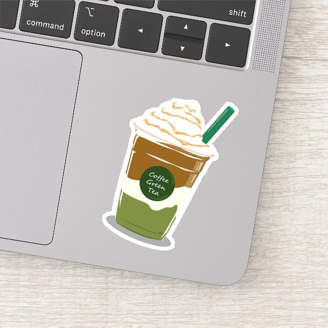 Matcha boba green tea (Detail)