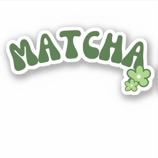 Matcha boba green tea (Front)