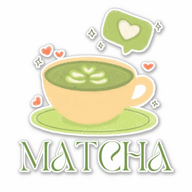 Matcha boba green tea, matcha (Front)